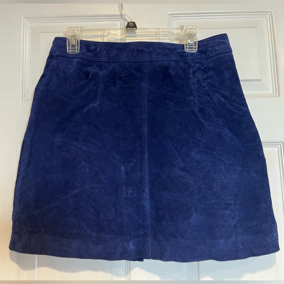 Anthropologie 100% Leather Skirt - Picture 6 of 6